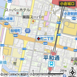 隠れ家個室居酒屋 火鱗 －Karin－ 小倉魚町銀天街店周辺の地図