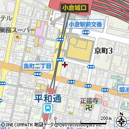 株式会社アソウ・ヒューマニーセンター　北九州オフィス周辺の地図