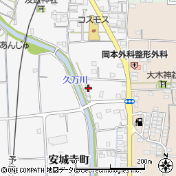 愛媛県松山市安城寺町1523周辺の地図