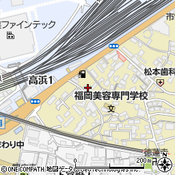 福岡県北九州市小倉北区上富野1丁目3-22周辺の地図