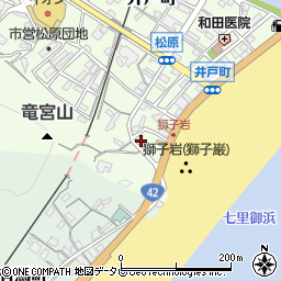 栄寿司周辺の地図