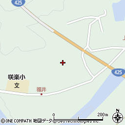 和歌山県田辺市龍神村福井1132周辺の地図