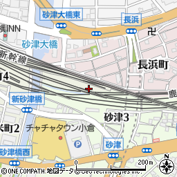 ＪＲ九州門司保線区周辺の地図