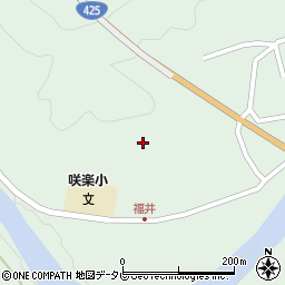 和歌山県田辺市龍神村福井1063周辺の地図