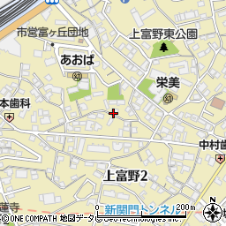 福岡県北九州市小倉北区上富野周辺の地図