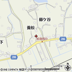 徳島県阿南市内原町養松18周辺の地図