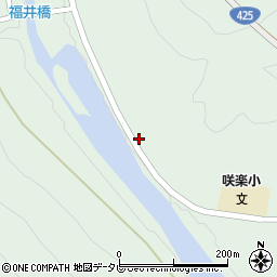 和歌山県田辺市龍神村福井963周辺の地図