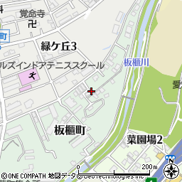 福岡県北九州市小倉北区板櫃町3-17周辺の地図