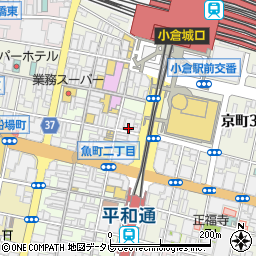 三菱ＵＦＪ銀行北九州支店 ＡＴＭ周辺の地図
