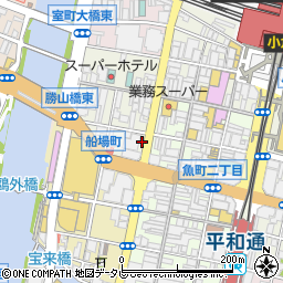 檜垣運送店周辺の地図