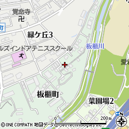 福岡県北九州市小倉北区板櫃町3周辺の地図