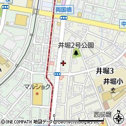 MASAJIROU BURGER 小倉北店周辺の地図