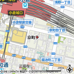 正道会館　北九州本部周辺の地図