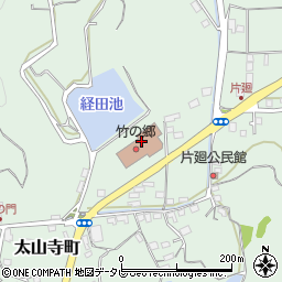 複合福祉施設・竹の郷周辺の地図