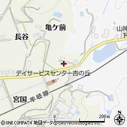 徳島県阿南市内原町亀ケ前周辺の地図