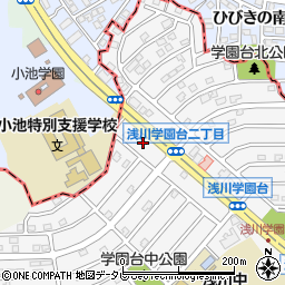 浅川学園台在宅クリニック周辺の地図