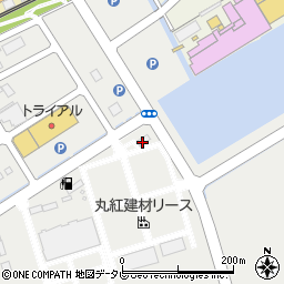 丸紅建材リース株式会社　若松工場周辺の地図