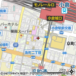 ドトールコーヒーショップ小倉魚町１丁目店周辺の地図
