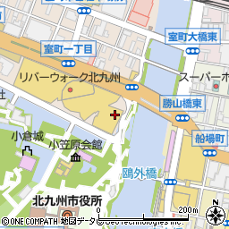 福岡銀行リバーウォーク北九州 ＡＴＭ周辺の地図