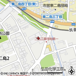 株式会社黒木工業所若松工場周辺の地図