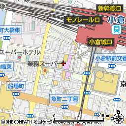 有限会社シロヤベーカリー　小倉店周辺の地図