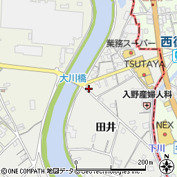 和歌山県美浜町（日高郡）田井周辺の地図