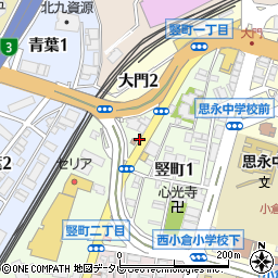 北九州市消防局　小倉北消防団第５分団周辺の地図