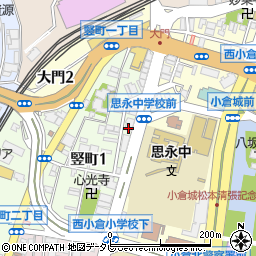 全教研　若菜会北九州周辺の地図