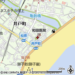 松原公民館周辺の地図