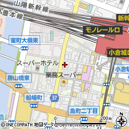 花太郎　小倉南口店周辺の地図