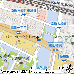 田口商店　小倉店周辺の地図