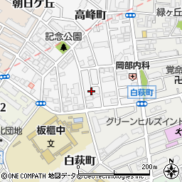 福岡県北九州市小倉北区高峰町13周辺の地図