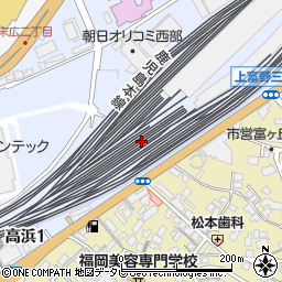 日本貨物鉄道労働組合九州地方本部周辺の地図