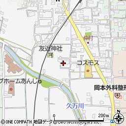 愛媛県松山市安城寺町1651周辺の地図