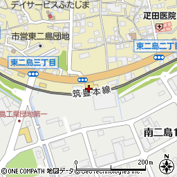 ネッツトヨタ北九州　若松店周辺の地図