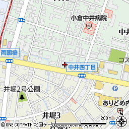 ビースパ小倉北店周辺の地図