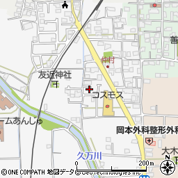 愛媛県松山市安城寺町1636周辺の地図