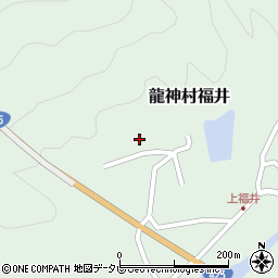 和歌山県田辺市龍神村福井1239周辺の地図