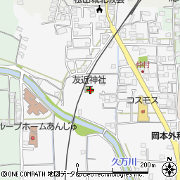愛媛県松山市安城寺町1664周辺の地図