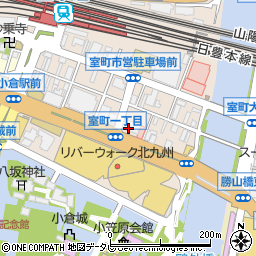 株式会社西日本シティ銀行　ローン北九州営業室周辺の地図