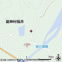 和歌山県田辺市龍神村福井1311周辺の地図