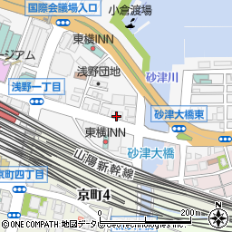 宗教法人日本聖道教団小倉支部周辺の地図