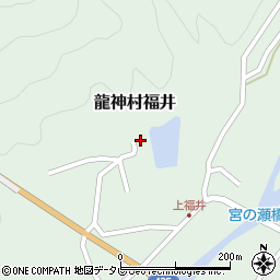 和歌山県田辺市龍神村福井2475周辺の地図
