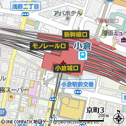 株式会社日本旅行　ＴｉＳ小倉支店店頭周辺の地図