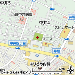 錦ヶ丘公園トイレ周辺の地図