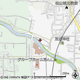 愛媛県松山市安城寺町1698周辺の地図