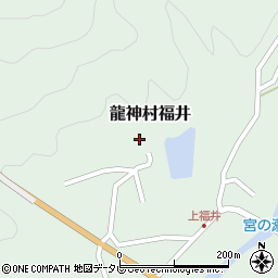 和歌山県田辺市龍神村福井2474周辺の地図