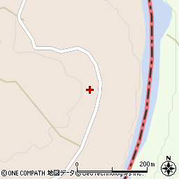 三重県熊野市紀和町木津呂周辺の地図