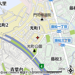 〒800-0046 福岡県北九州市門司区光町の地図