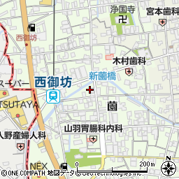 鹿乃子周辺の地図